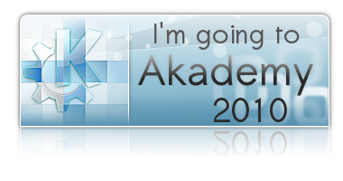 I'm going to Akademy